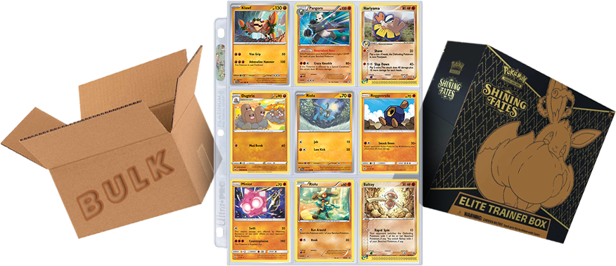 A neatly stored Pokémon card binder