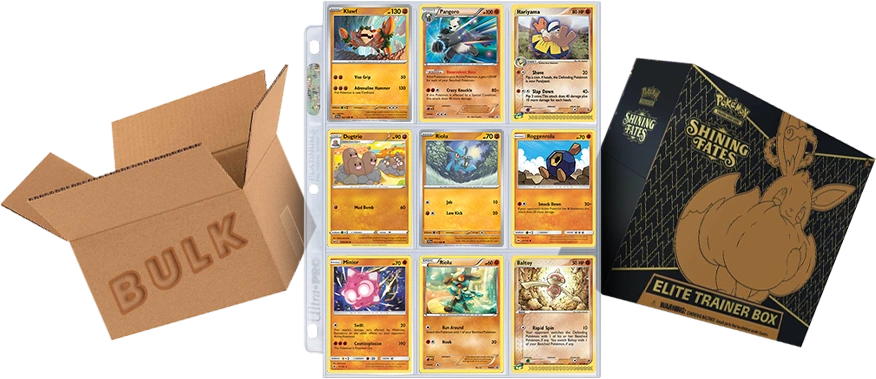 A neatly stored Pokémon card binder