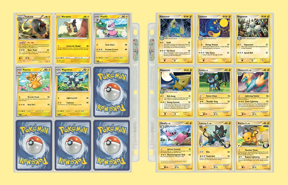 Binder electric type Pokémon - Pocket Scout