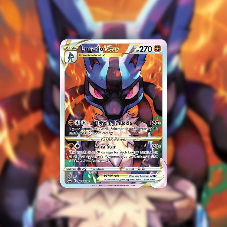 Lucario Crown Zenith promo - Pocket Scout