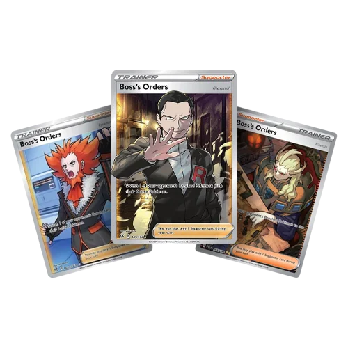 Boss's Orders pokemon card mockup | Pocket Scout