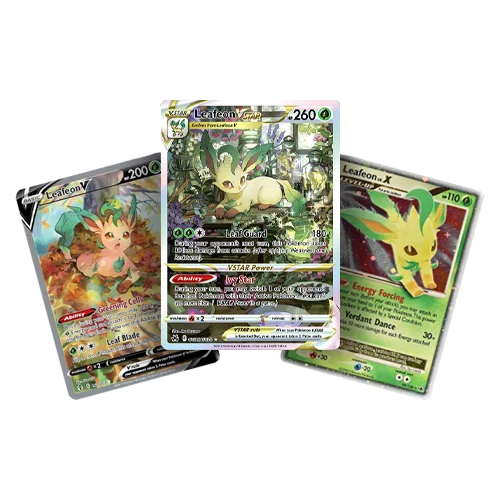 Leafeon pokemon card mockup | Pocket Scout