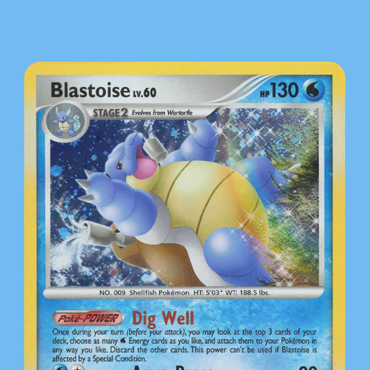 Blastoise 2/127 - card