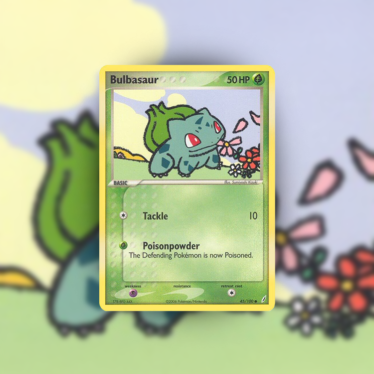 Bulbasaur 45/100 - card 