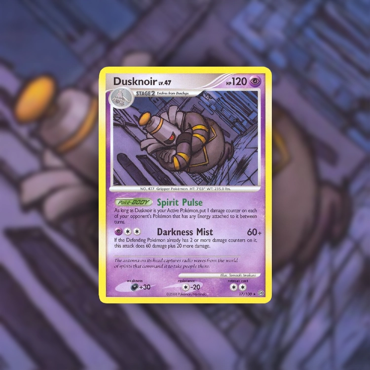 Dusknoir 17/100 - card