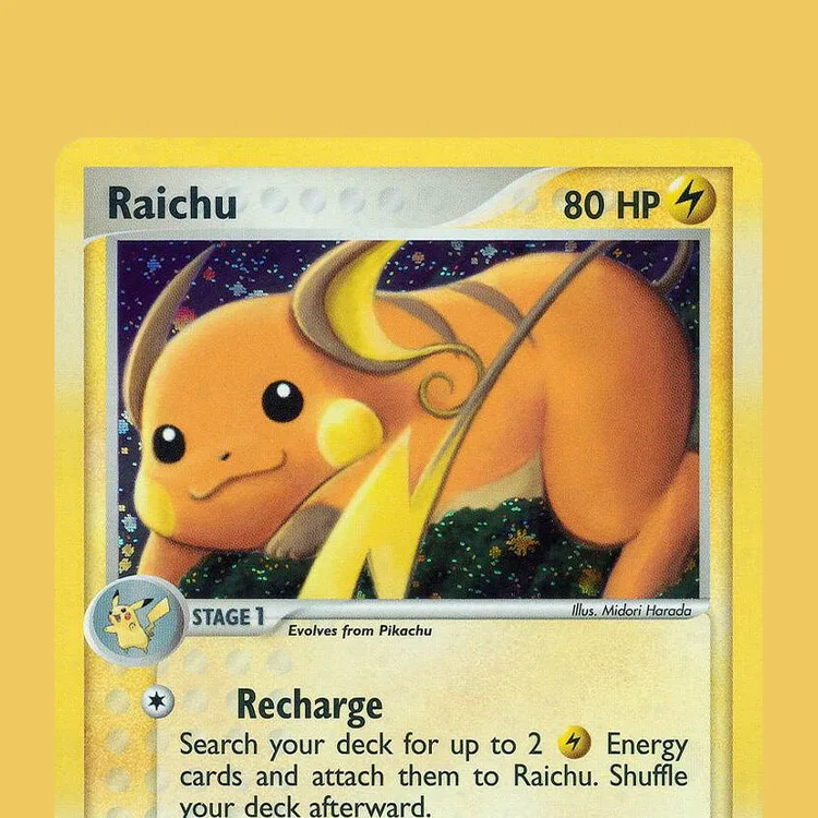 Raichu 12/112 - card 