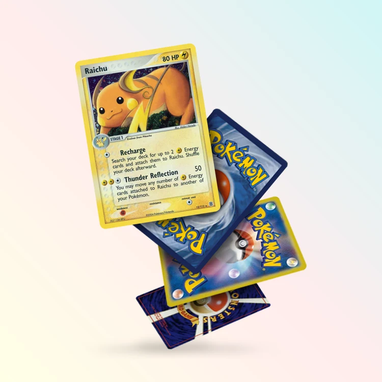 Raichu 12/112 - card 