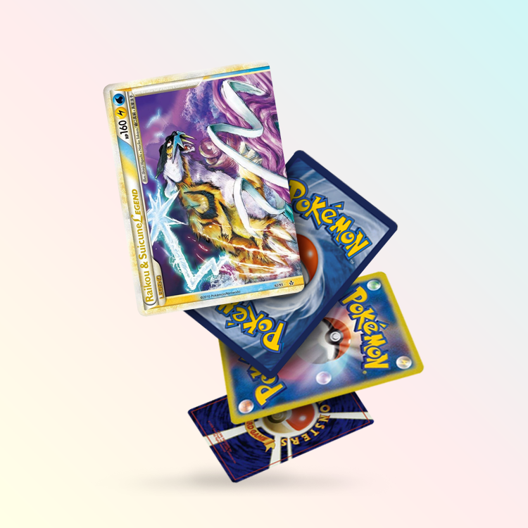 Raikou & Suicune Legend 92/95 - card 