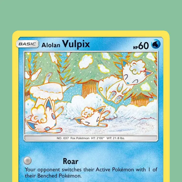 Alolan Vulpix 30/156 - card 