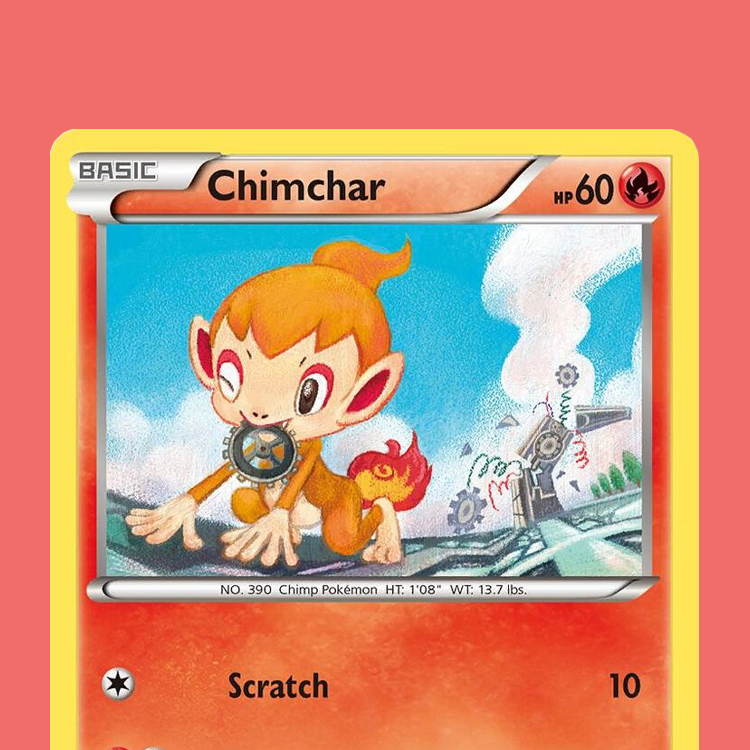 Chimchar 18/114 Pokémon card