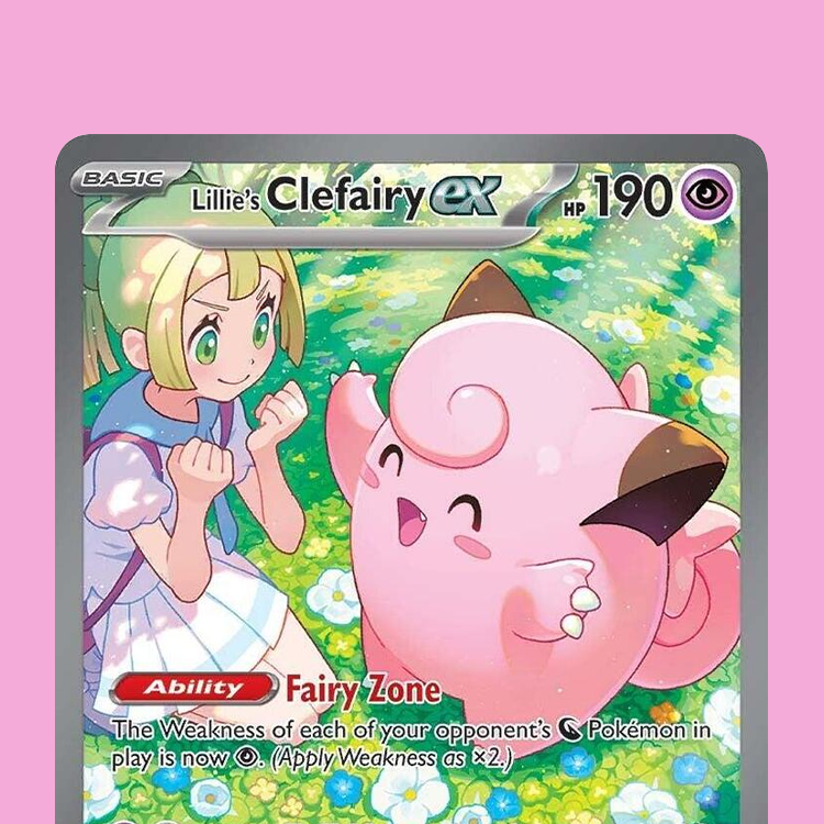 Lillie's Clefairy 184/159 Pokémon card