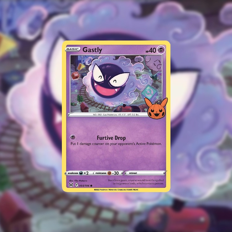 Gastly 64/196 - card 