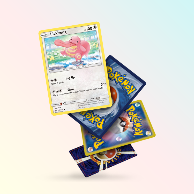 Lickitung 102/156 - card 