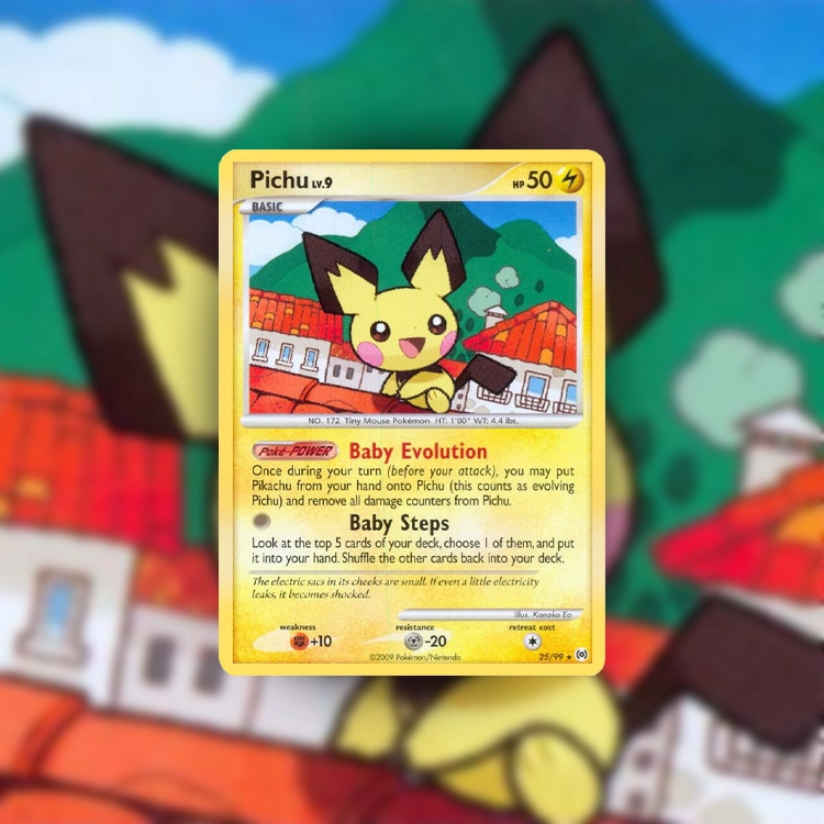 Pichu 25/99 - card 