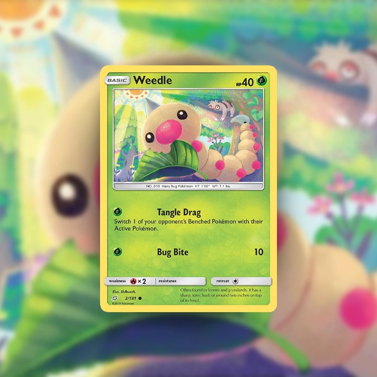 Weedle 2/181 - card 