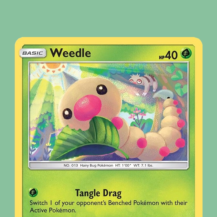 Weedle 2/181 - card 