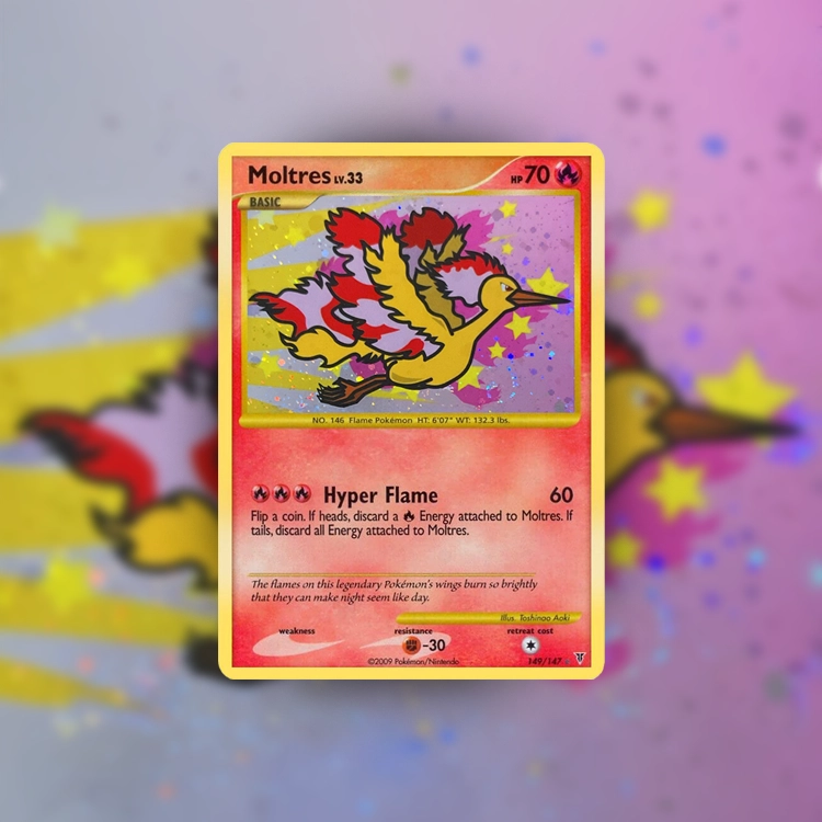 Moltres 149/147 - card 