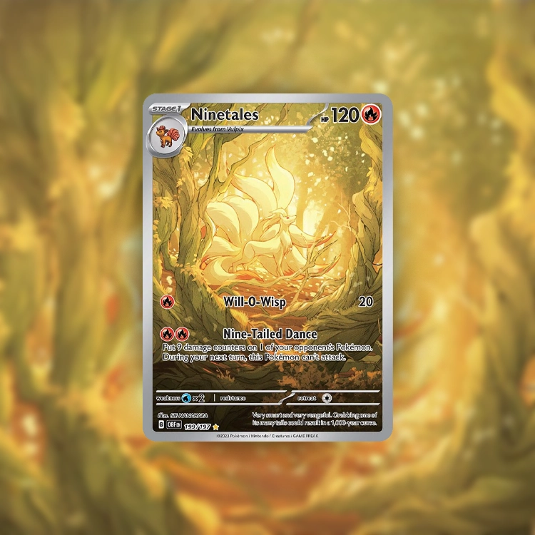 Ninetales 199/197 - card 