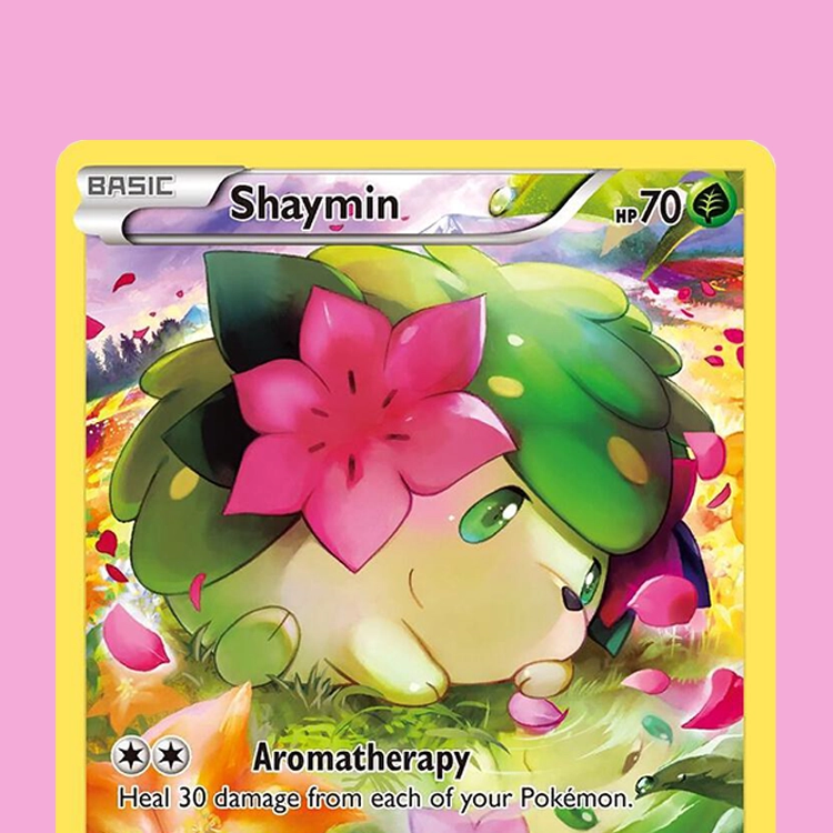 Shaymin XY 115 - card 
