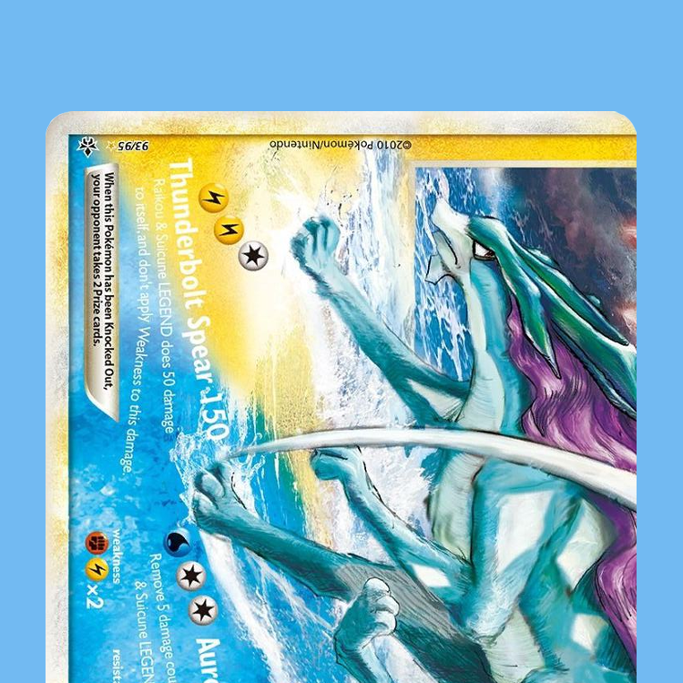 Raikou & Suicune Legend 93/95 - card 